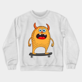 cute monster Crewneck Sweatshirt